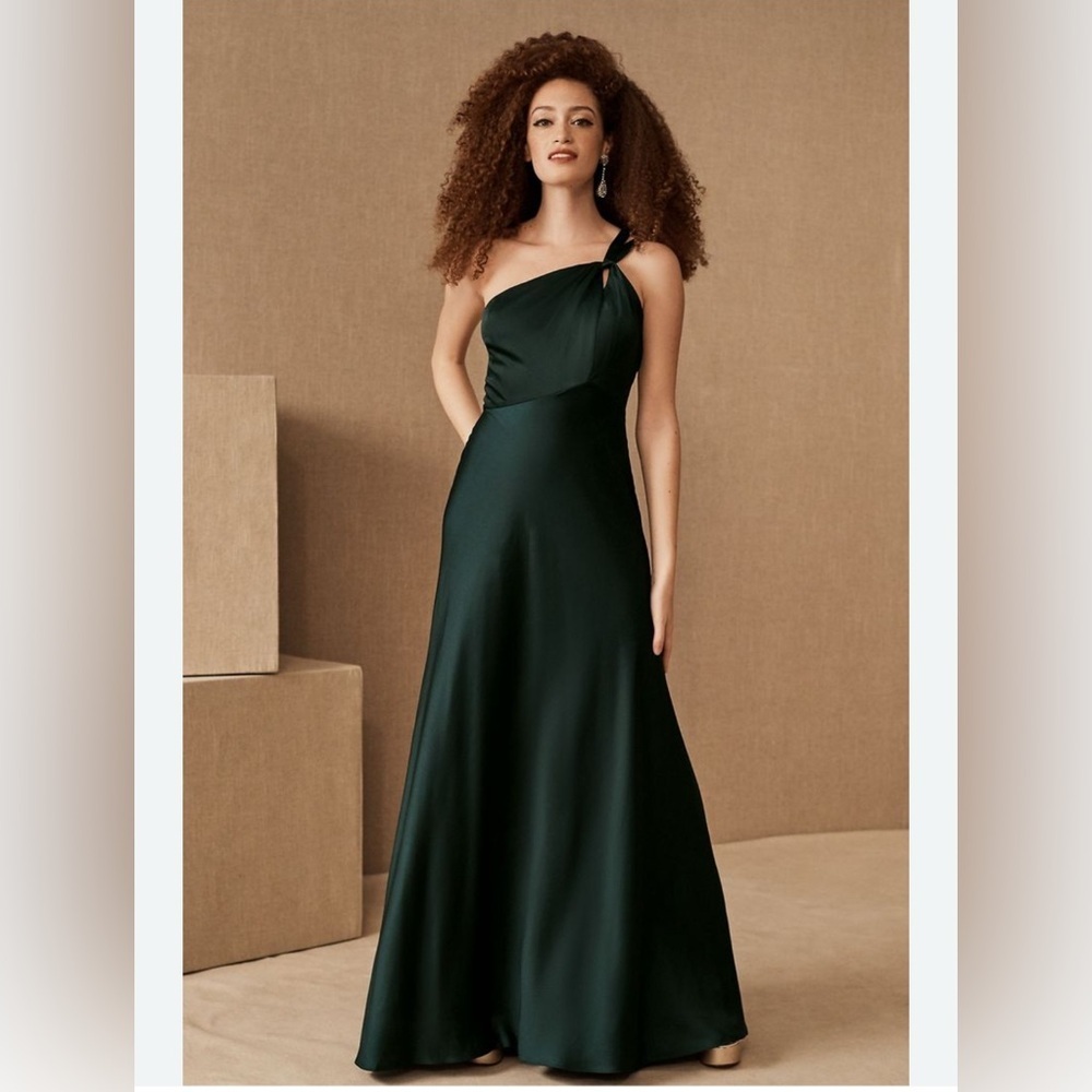 BHLDN Ashland Dress in Emerald 10